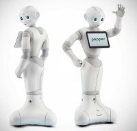 Pepper Roboter Welt-Premiere